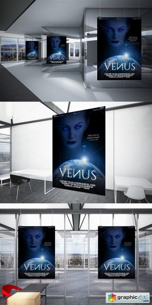 A3 - Movie Poster Print Template 4