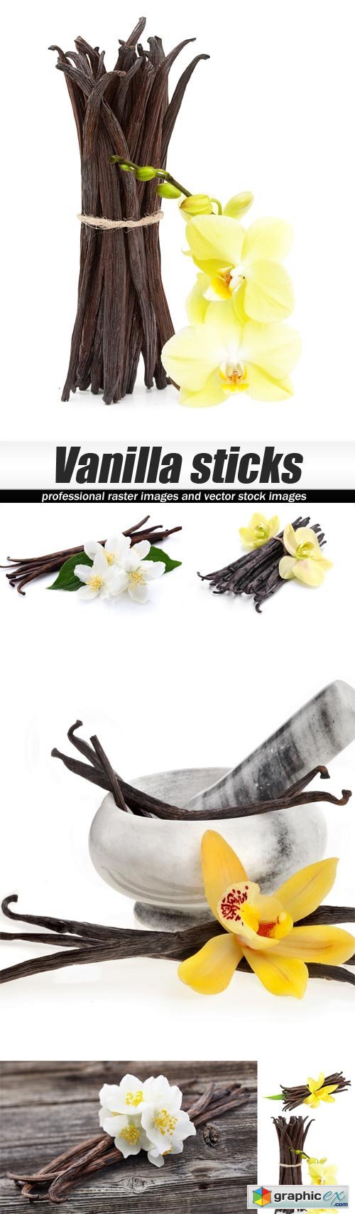 Vanilla sticks