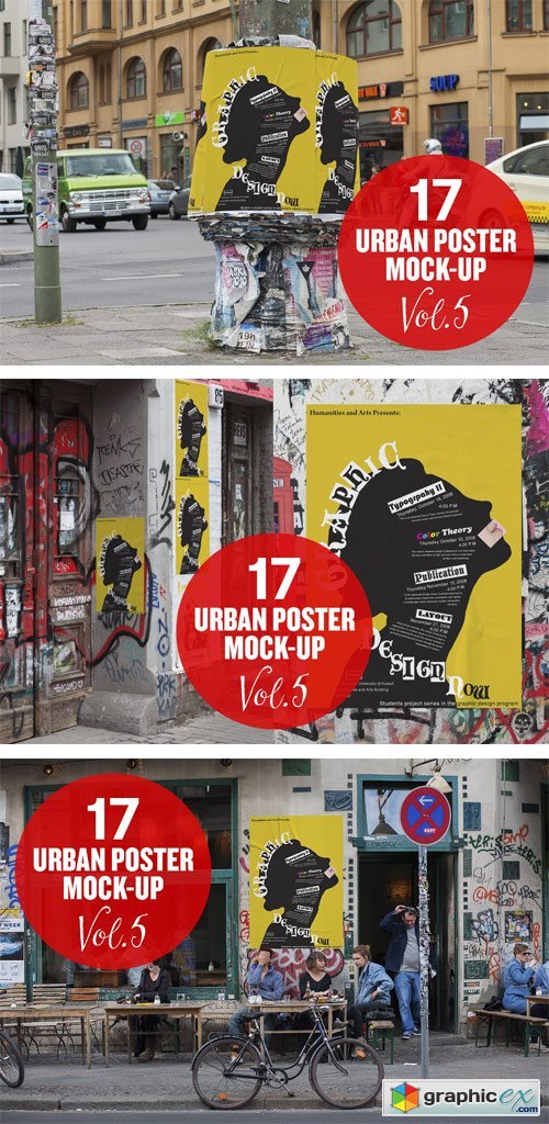 Urban Poster Mock-up VOL.5