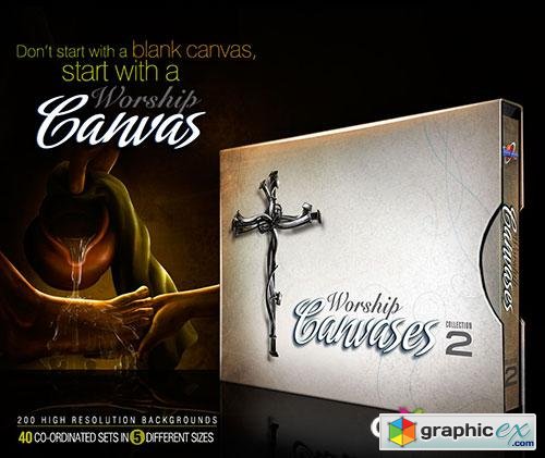 Dijital Juice - Worship Canvases Collection 2
