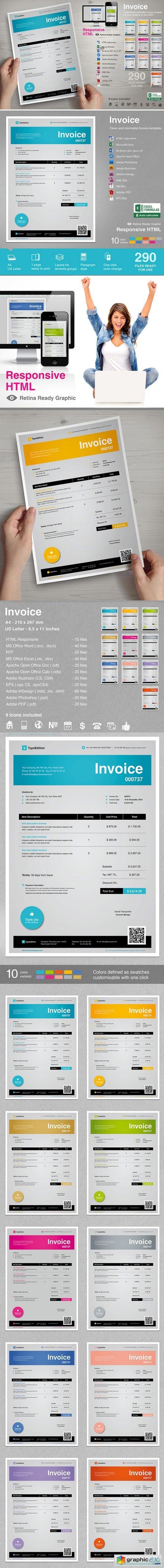 Invoice Stationery Template