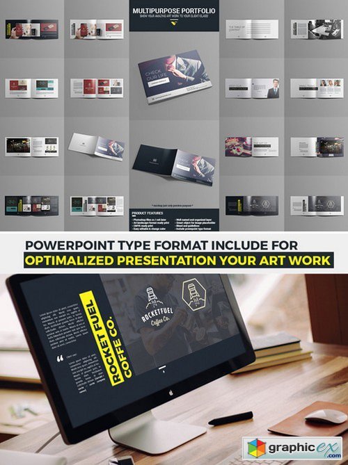 Multi Portfolio Print and Powerpoint