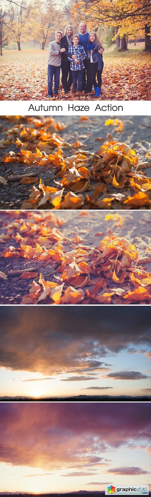 Photoshop Action - Autumn Haze