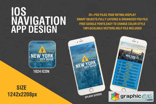 Navigation IOS App Design