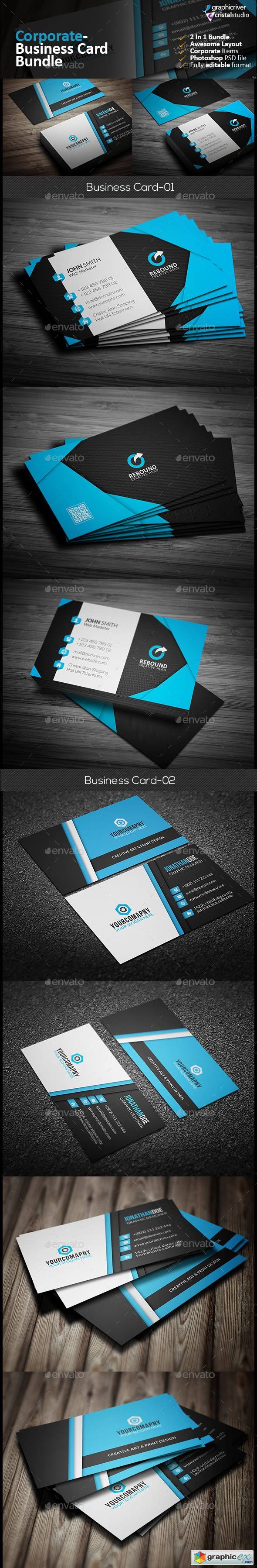 Business Card Bundle 2 in 1 13344214
