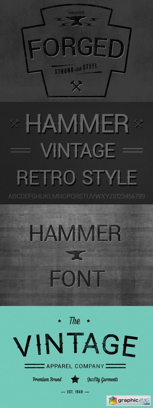 Hammer Font