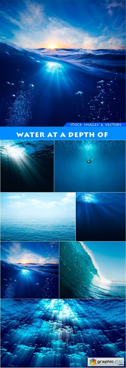 Water at a depth of 7X JPEG