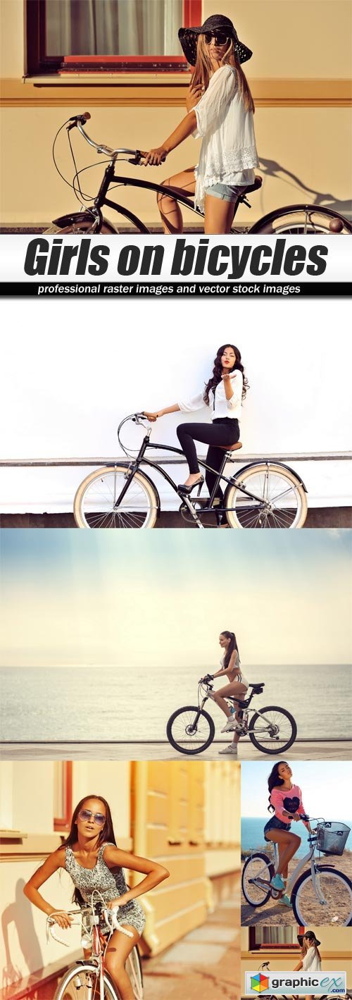 Girls on bicycles