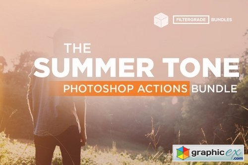 Summer Tone Photoshop Actions Bundle