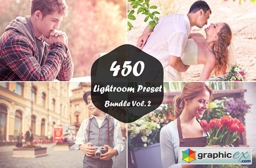 450 Lightroom Presets Bundle Vol. 2