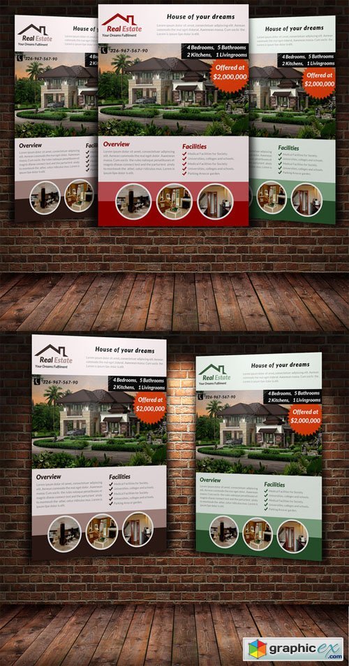 Real Estate Flyer Template 222946