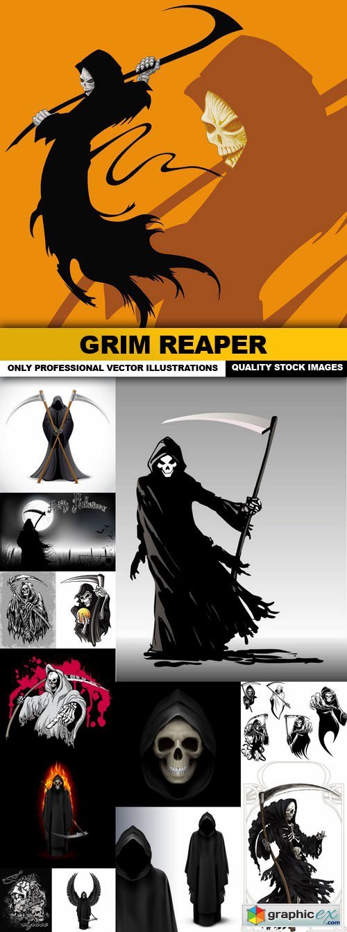 Grim Reaper - 14 Vector