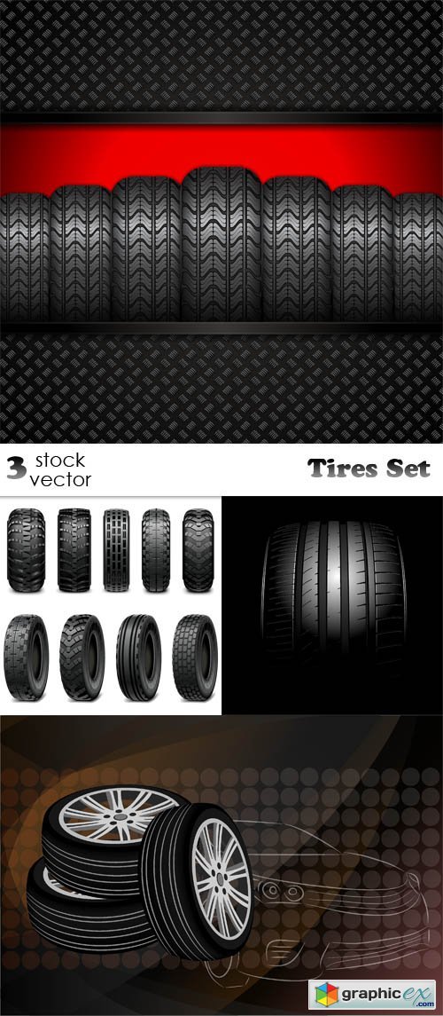 Vectors - Tires Set