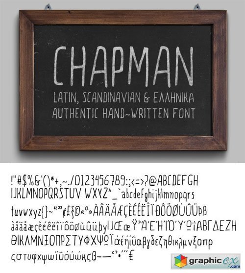 Chapman Handwritten Font 264002
