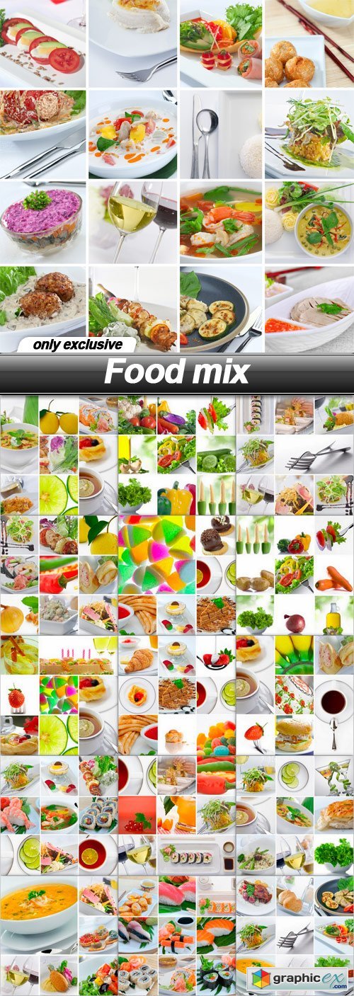 Food mix - 16 UHQ JPEG