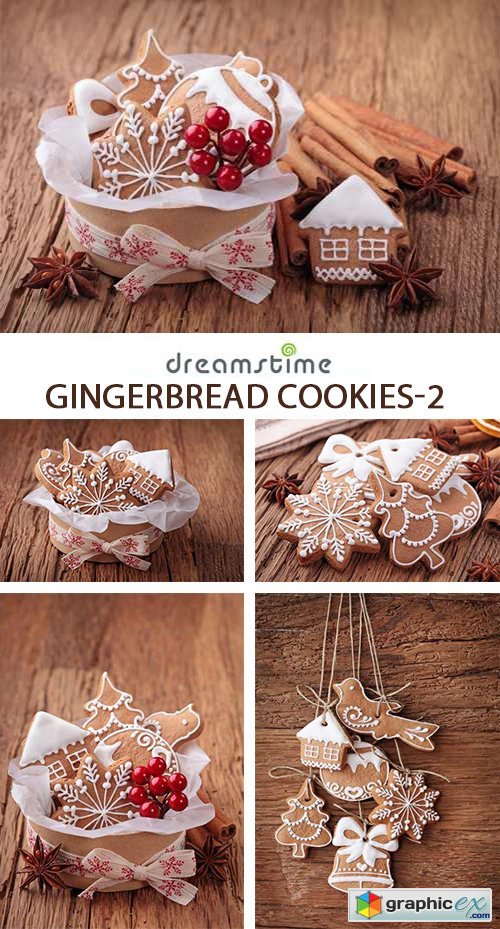 Gingerbread Cookies - 2 - 6xTIFF