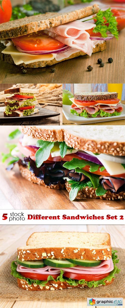 Photos - Different Sandwiches Set 2