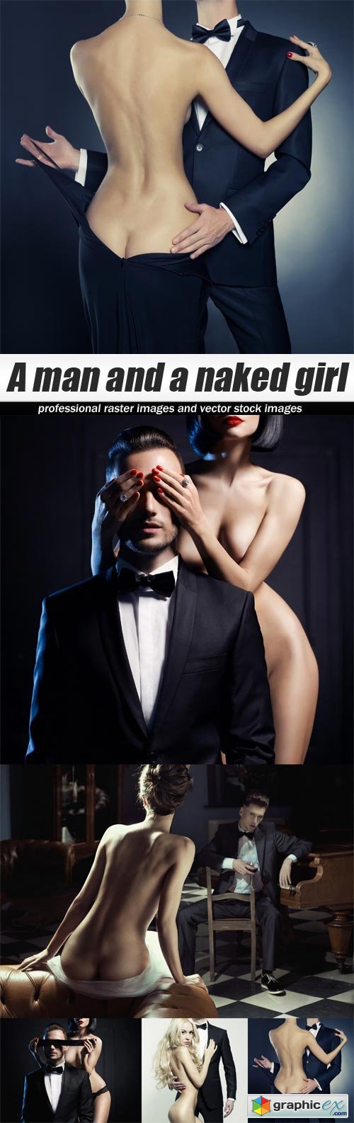 A man and a naked girl