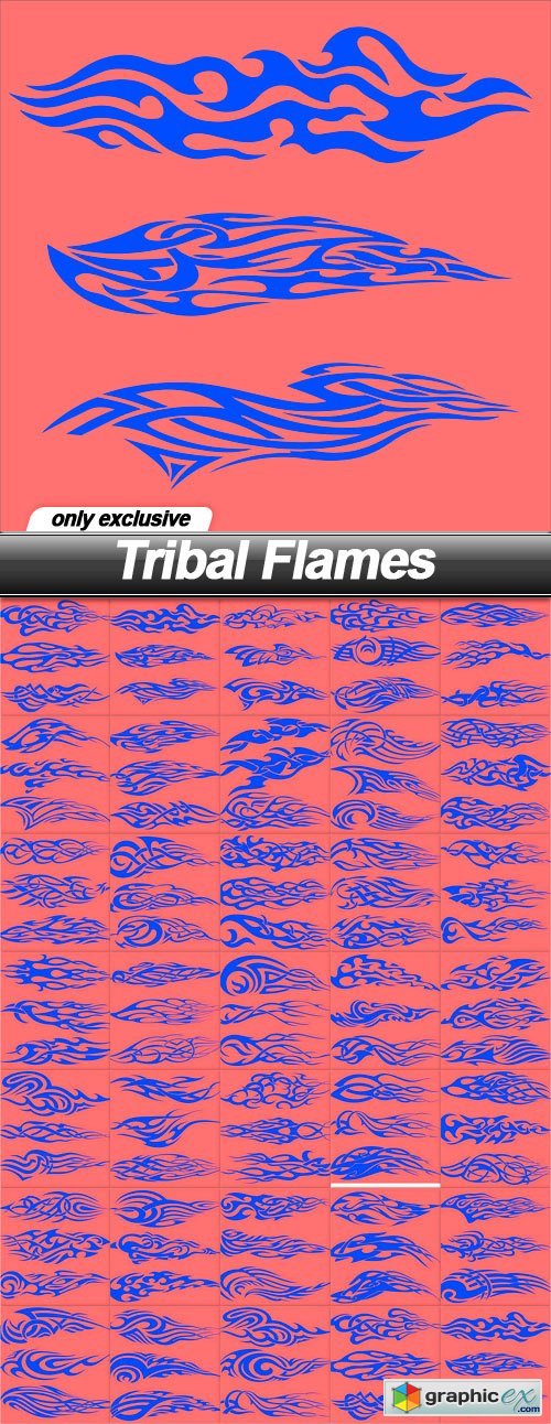 Tribal Flames - 33 EPS