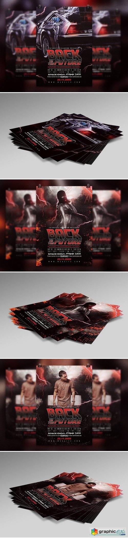 Back To The Future | Flyer Template