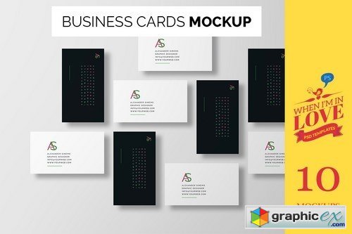 Business Card Mockup - 428096