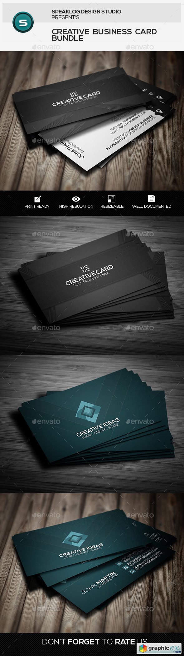 Creative Business Card Bundle 12620951