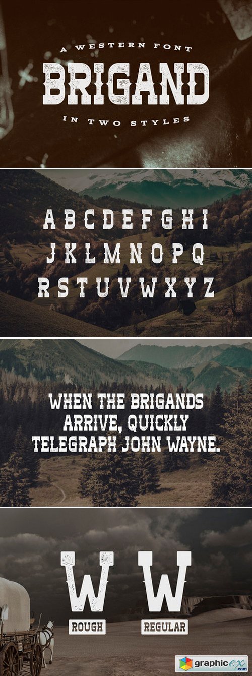 Brigand Typeface
