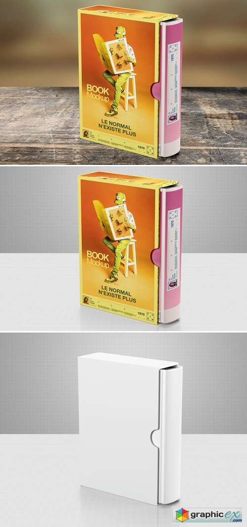 Photorealistic Book Mockup + Box 1