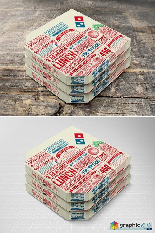 Pizza Box Mock-up
