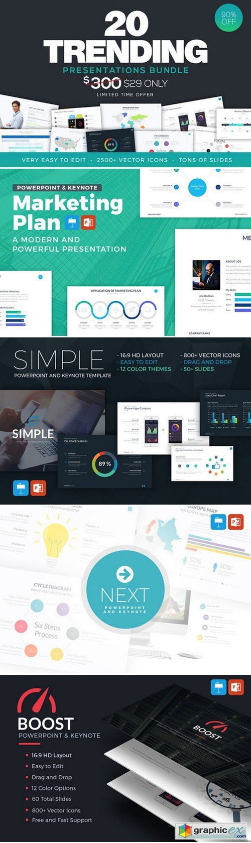 Trending Presentations Bundle