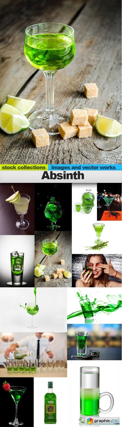 Absinth, 15 x UHQ JPEG