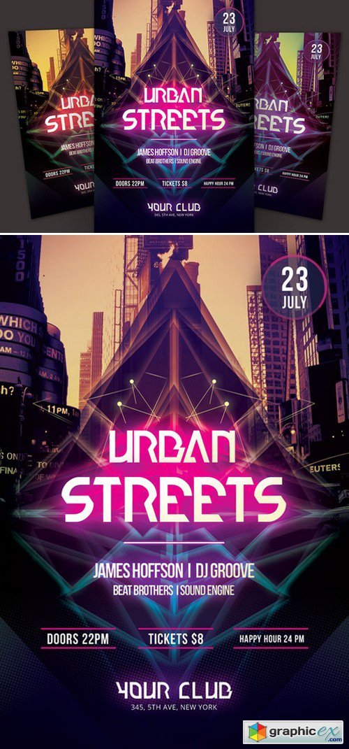 Urban Streets Flyer