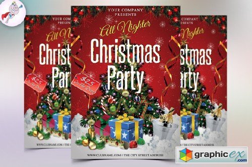 Christmas Party Flyer 449702