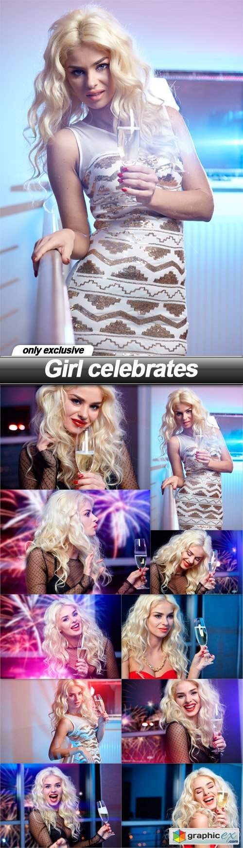 Girl celebrates - 10 UHQ JPEG