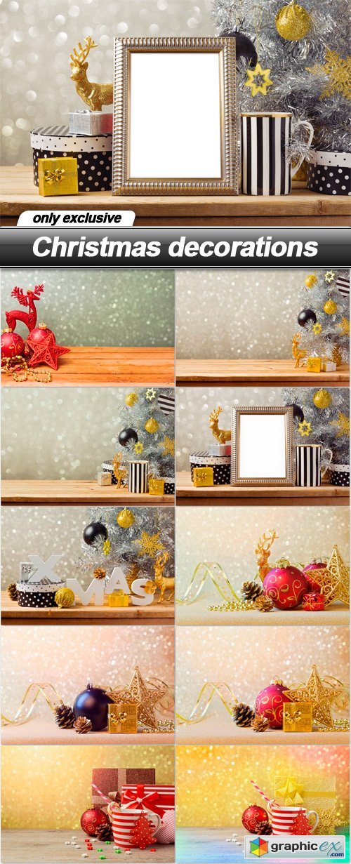 Christmas decorations - 10 EPS