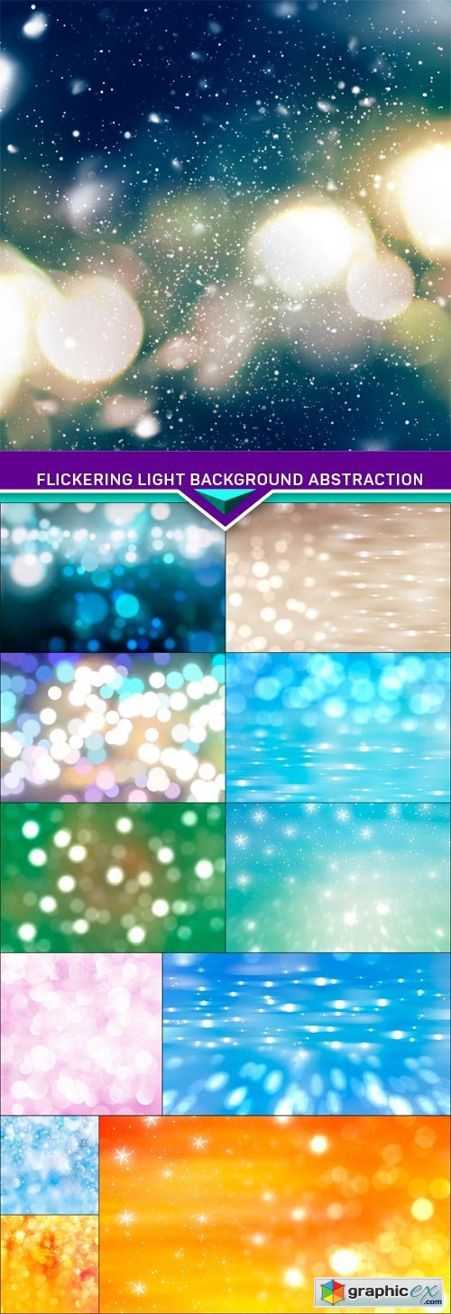 Flickering light background abstraction 12x JPEG