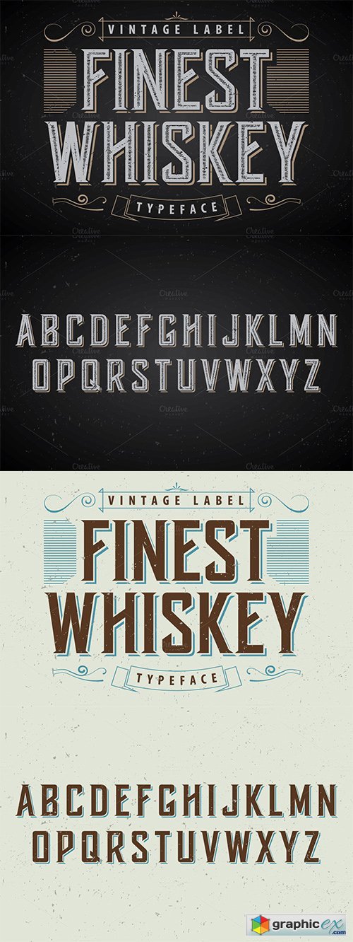 Another Whiskey Label Font 
