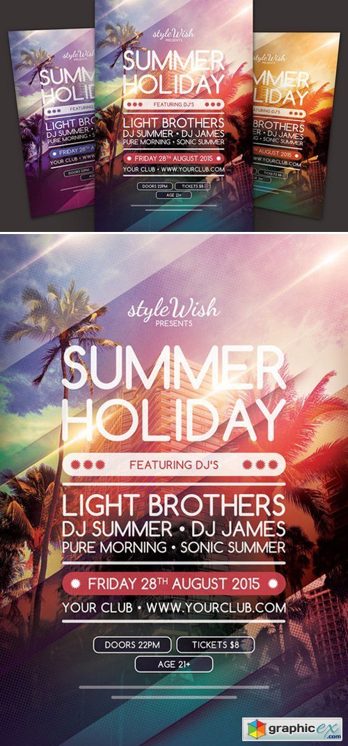 Summer Holiday Flyer