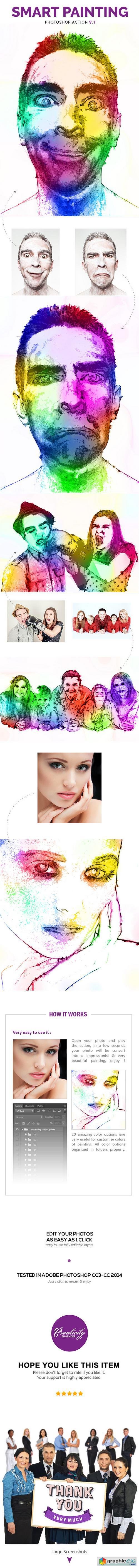 Smart Painting Vol.1 - Photoshop Action