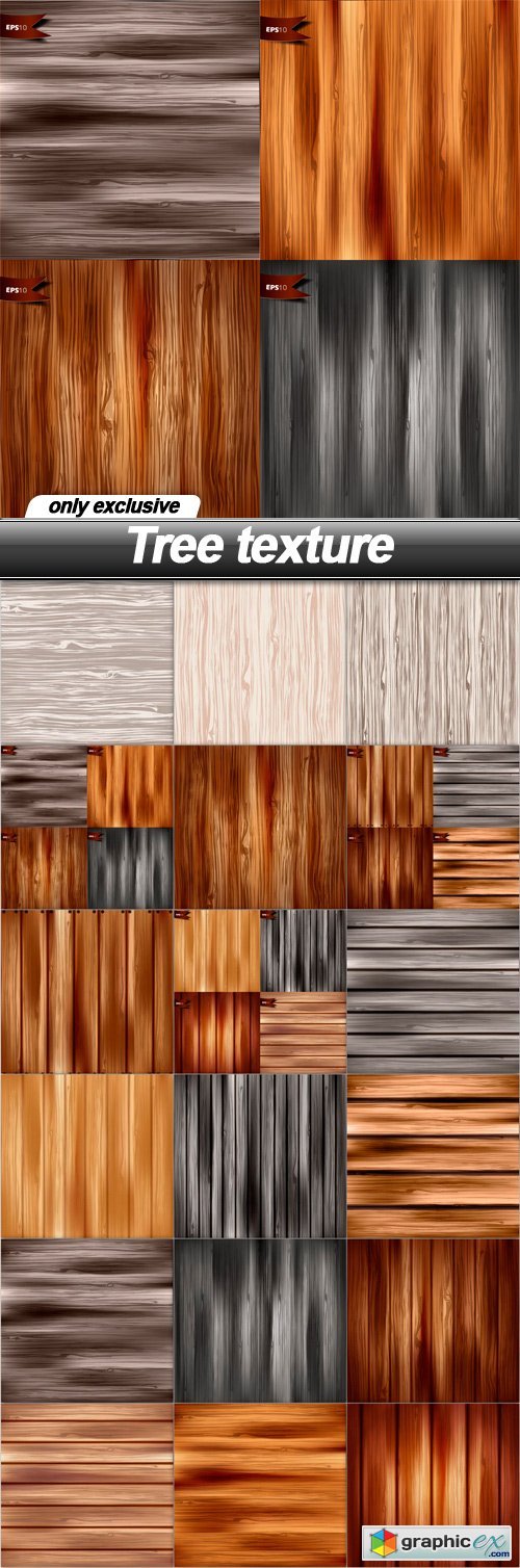 Tree texture - 18 EPS