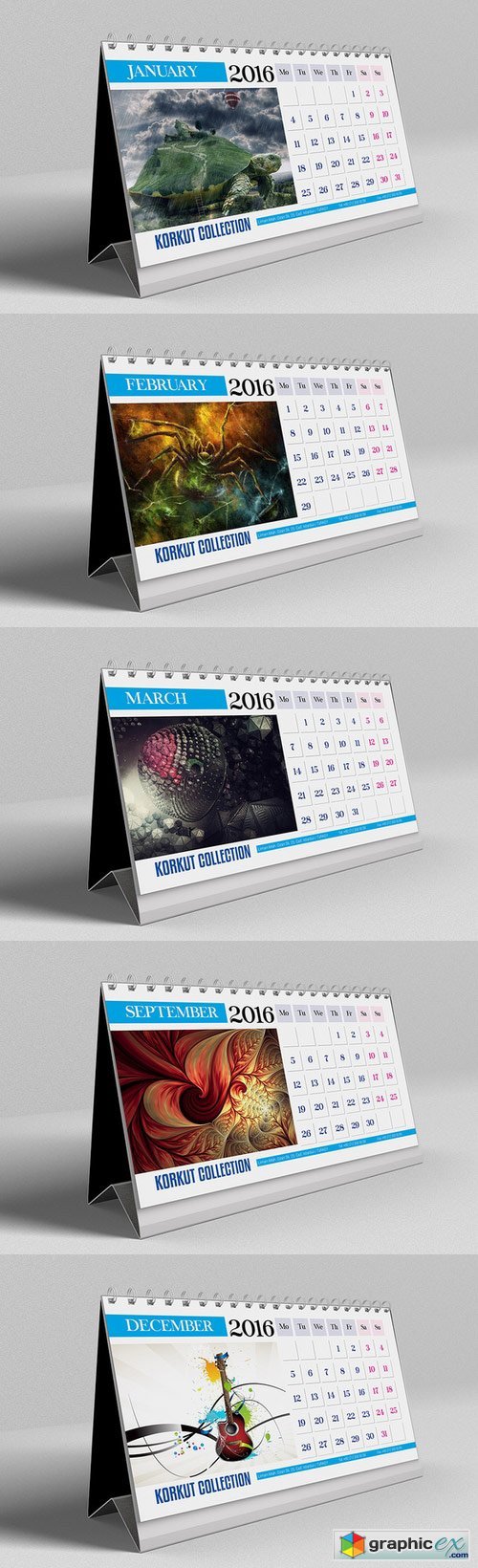 2016 Desk Calendar 443248