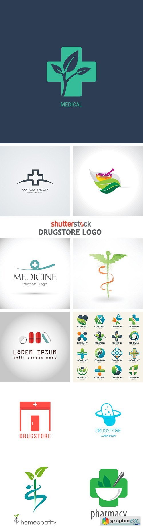 Drugstore Logo - 25xEPS
