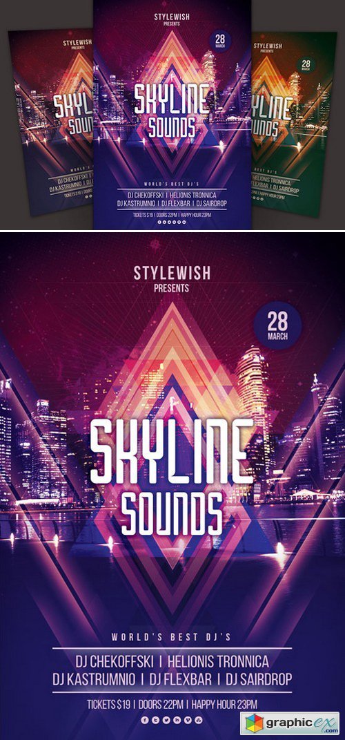 Skyline Sounds Flyer