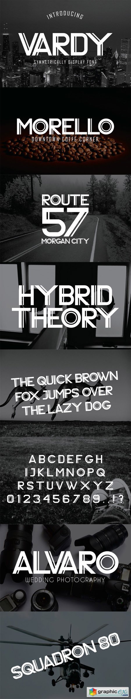 Vardy Display Typeface