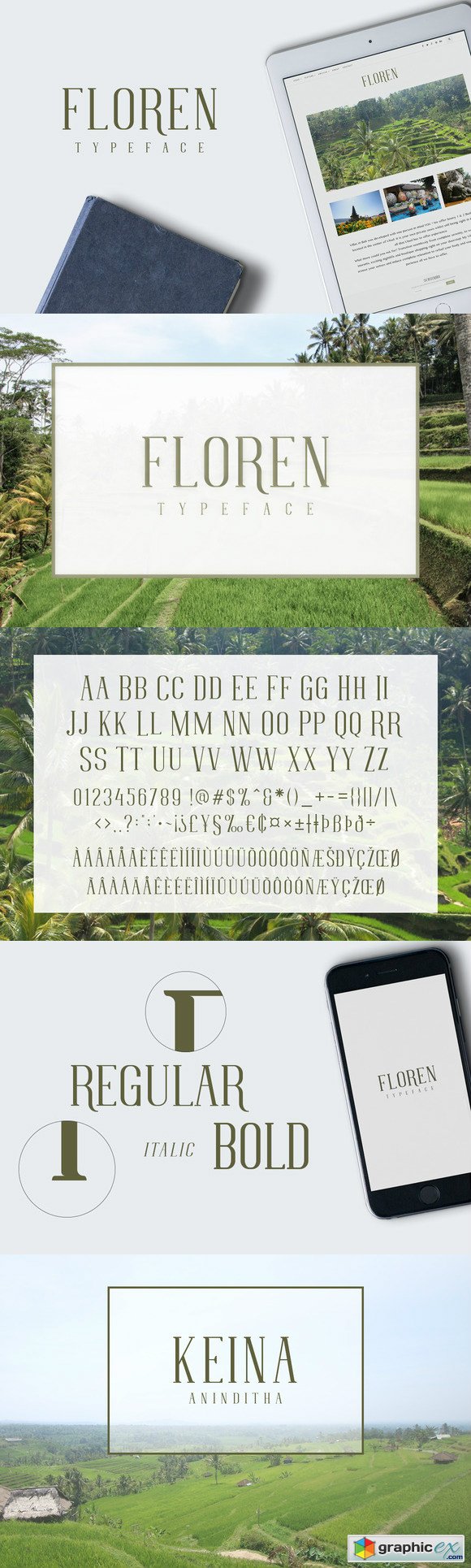 Floren Typeface
