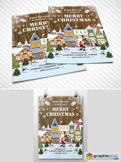 Merry Christmas Flyer 458065