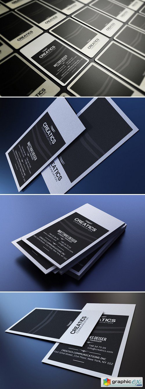 Black And White Business Card 228580