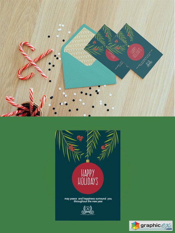 Happy Holidays Card for Business