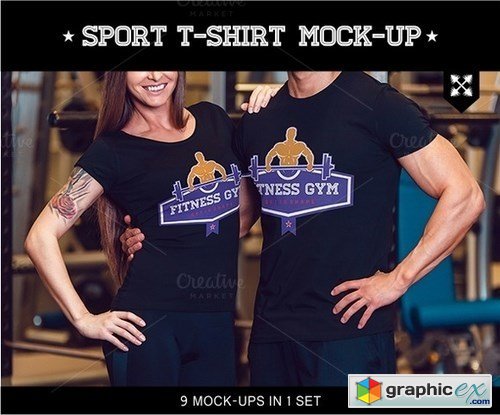 Sport T-shirt Mock-Up