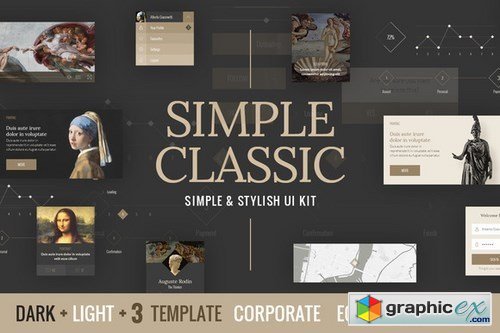 Simple Classic UI Kit